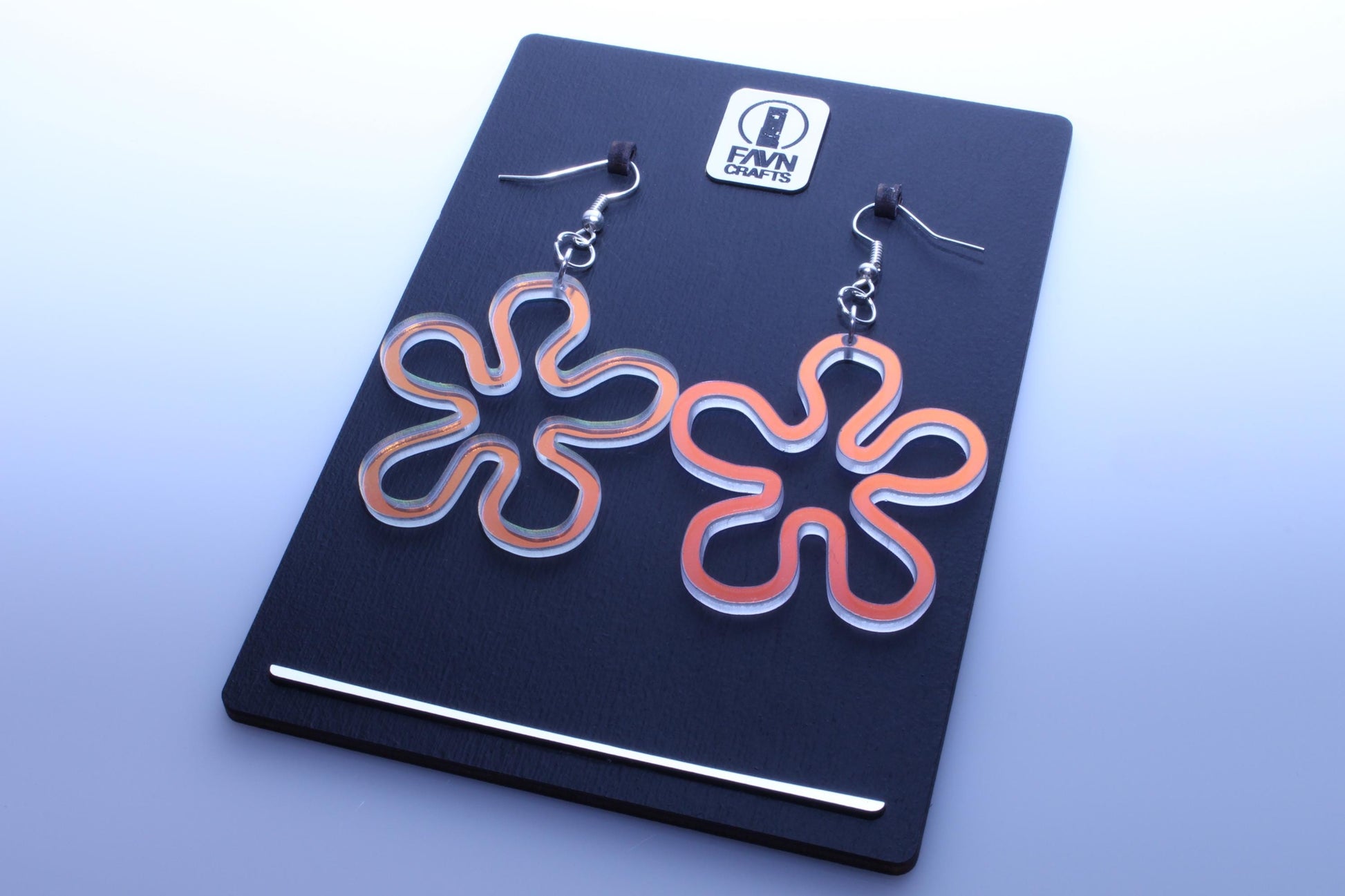 Groovy Acrylic Flower Earrings | Rave Style