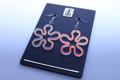 Groovy Acrylic Flower Earrings | Rave Style