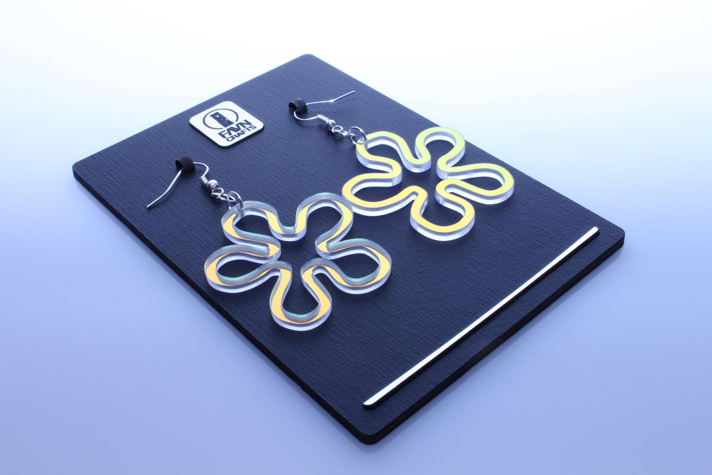 Groovy Acrylic Flower Earrings | Rave Style