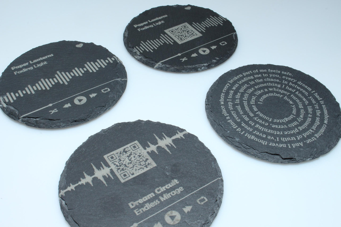 Custom Song Lyric Stone Coaster | Custom