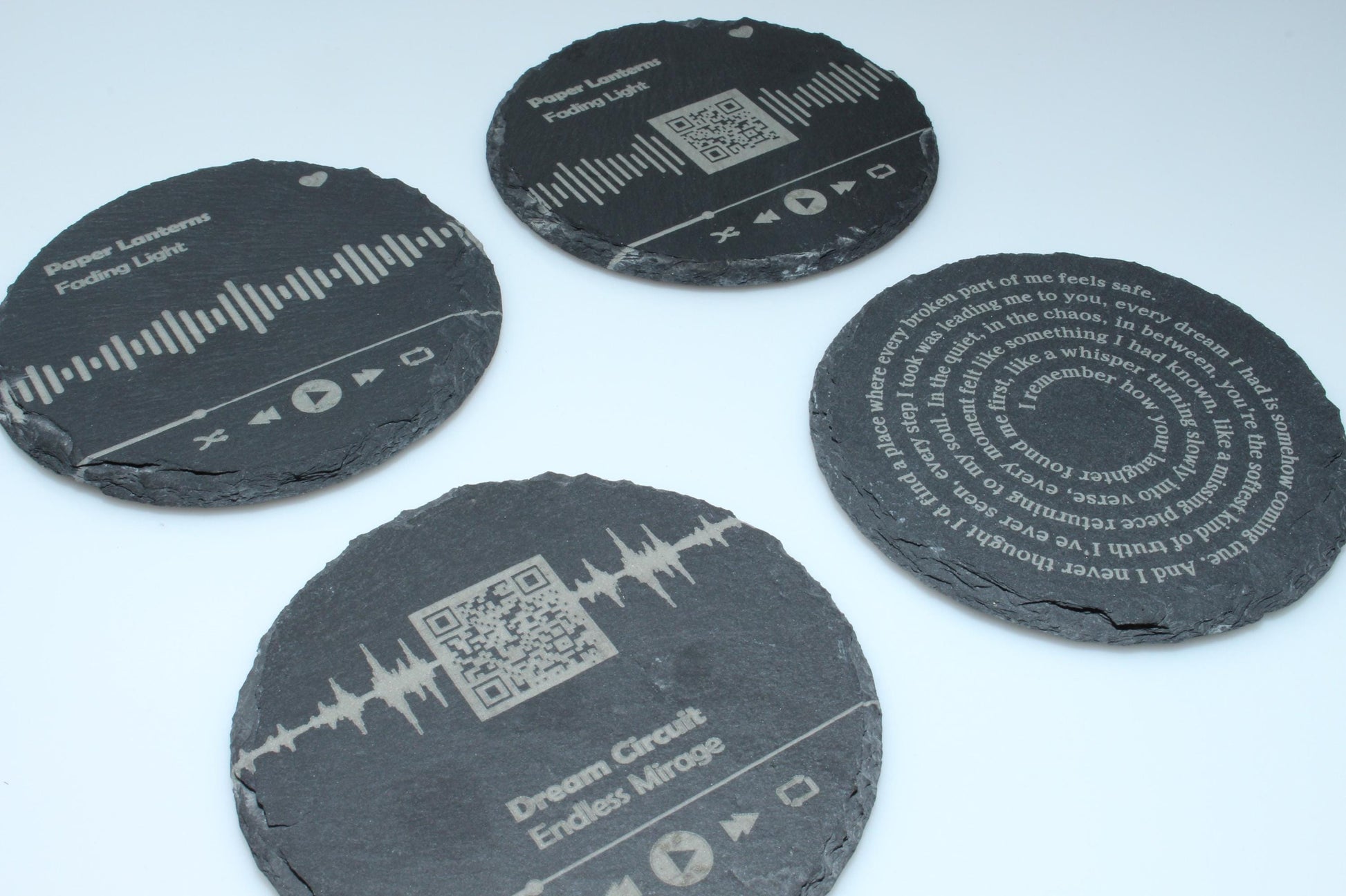 Custom Song Lyric Stone Coaster | Custom