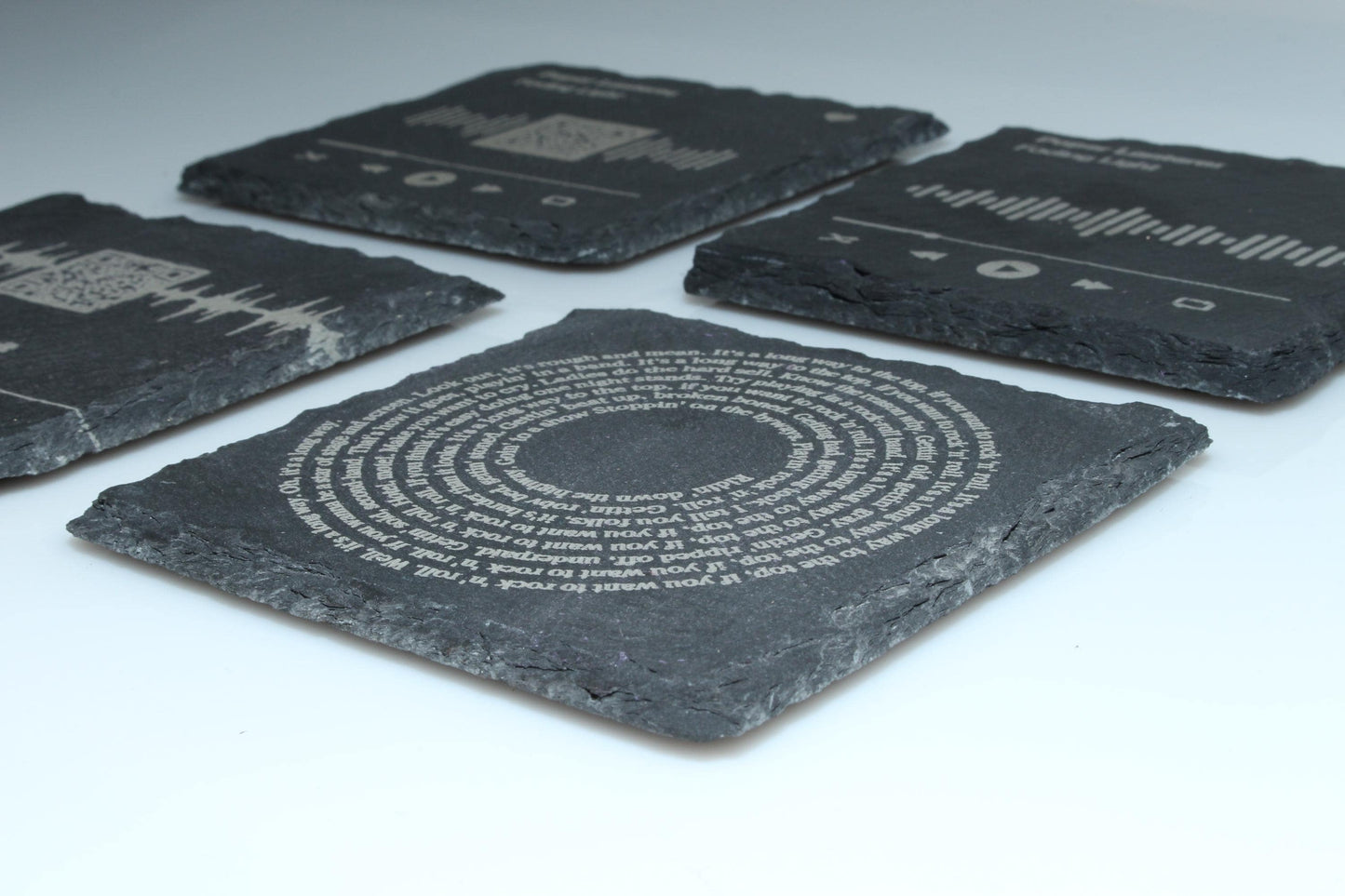Custom Song Lyric Stone Coaster | Custom