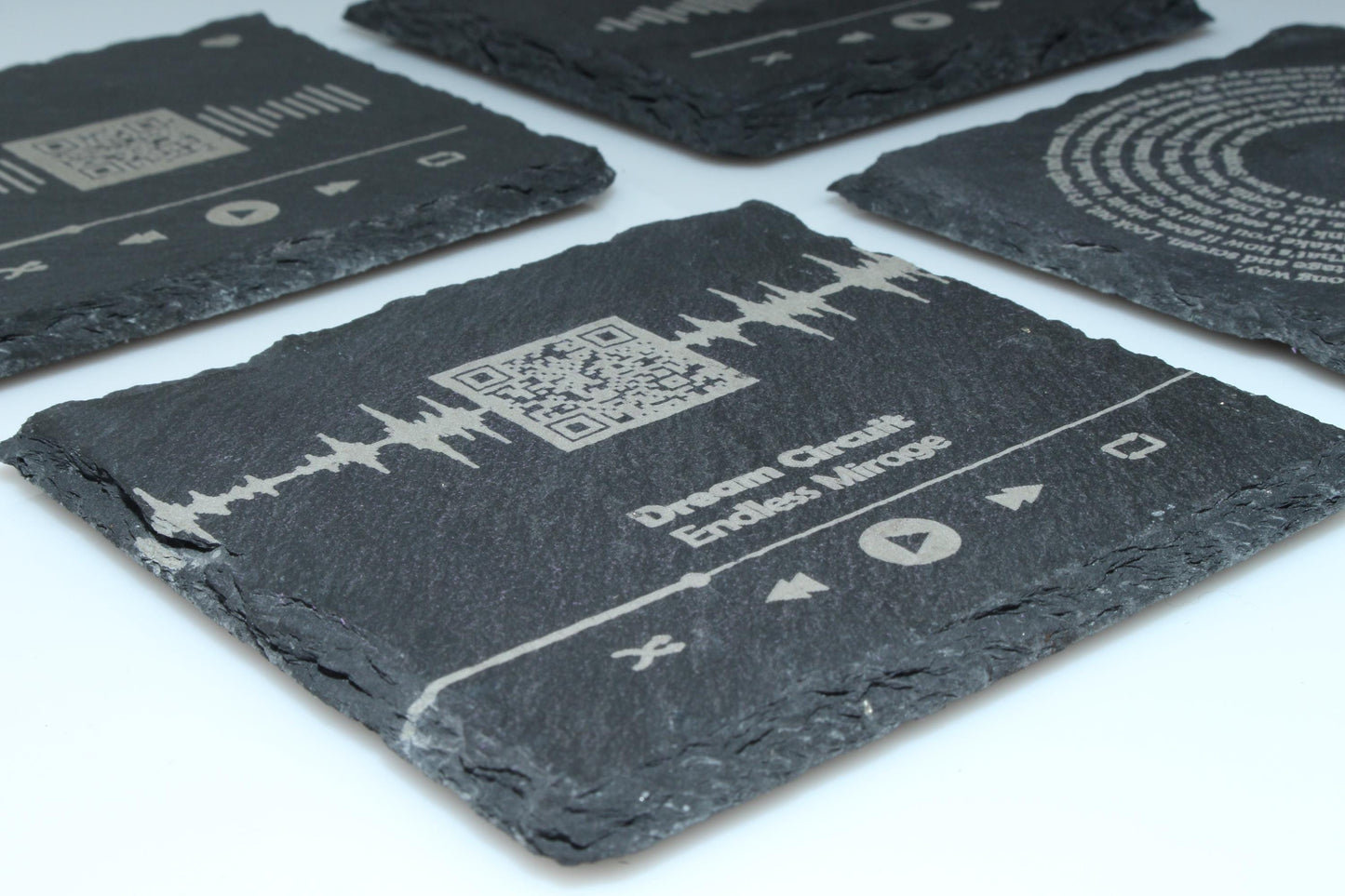 Custom Song Lyric Stone Coaster | Custom