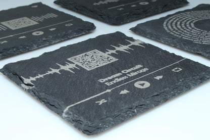 Custom Song Lyric Stone Coaster | Custom