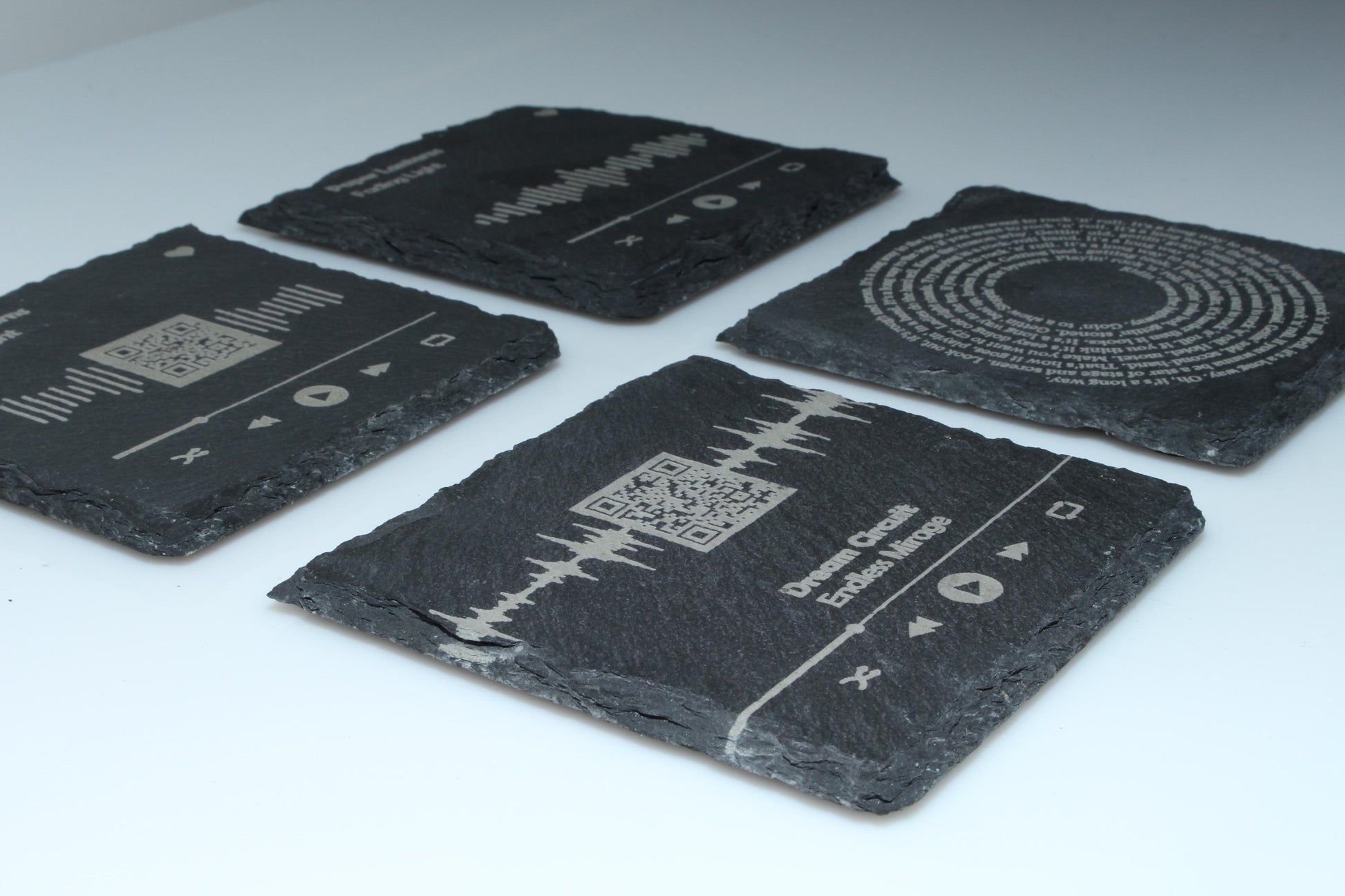 Custom Song Lyric Stone Coaster | Custom