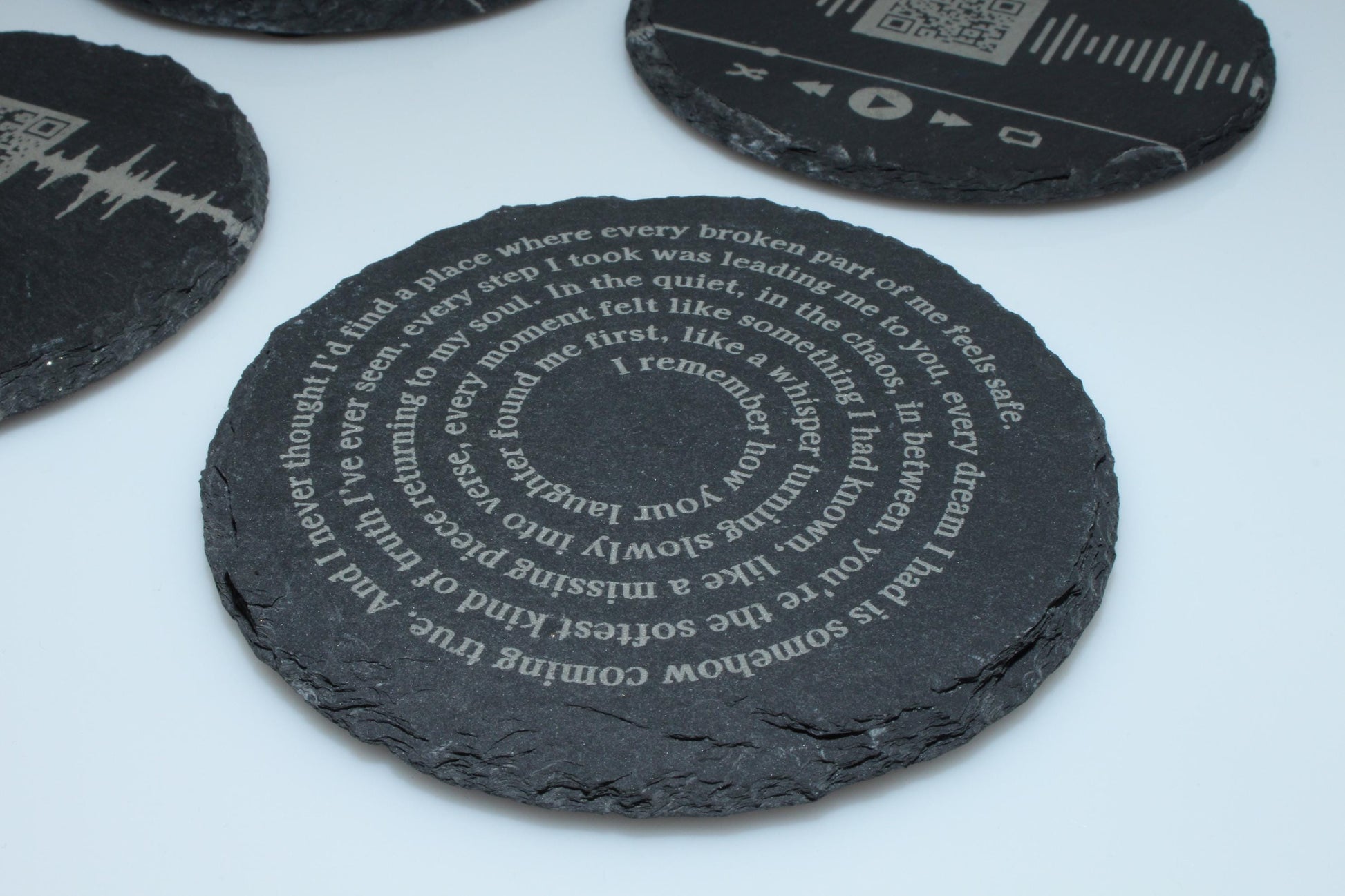 Custom Song Lyric Stone Coaster | Custom
