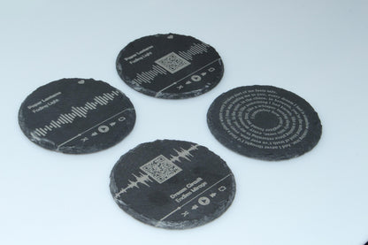 Custom Song Lyric Stone Coaster | Custom