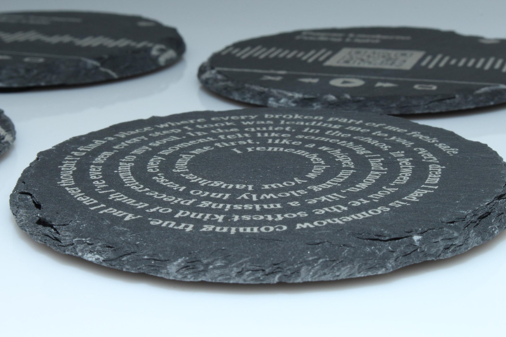 Custom Song Lyric Stone Coaster | Custom