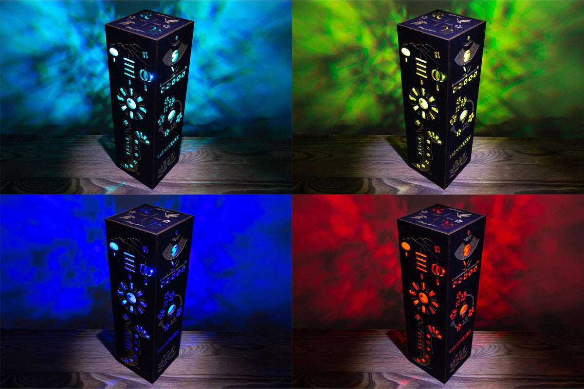 Geisha Lamp — Japanese Table Night Light