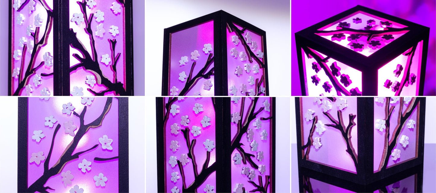 Cherry Blossom Lamp — Sakura Flower Light