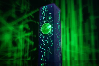 Abstract Circuit Lamp — Personalised IT Gift