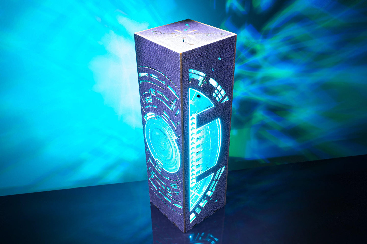 Cyberpunk Circuit Board LED Lamp | Gaming Room Decor