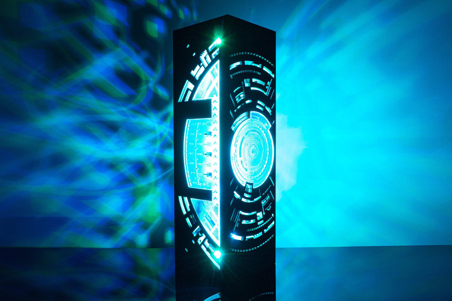 Cyberpunk Circuit Board LED Lamp | Gaming Room Decor