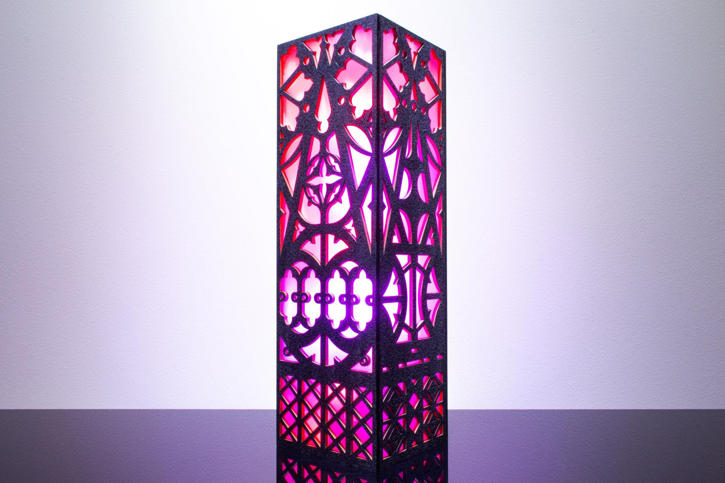 Cathedral Windows Lamp — Gothic Night Light