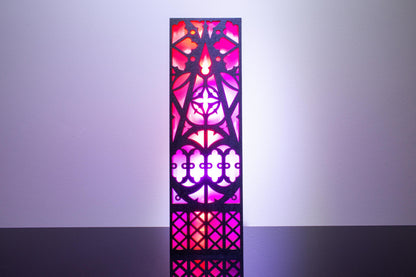 Cathedral Windows Lamp — Gothic Night Light