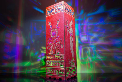 Mayan Sun God Lamp — Ancient Symbol Light
