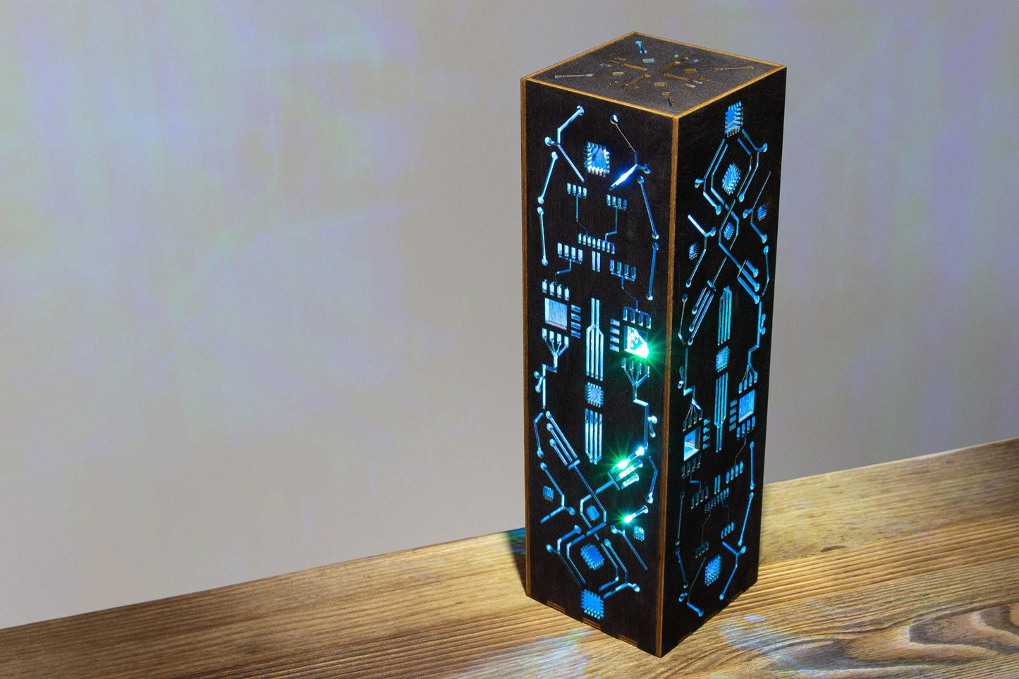 Symmetric Cyber Lamp — Personalised Light