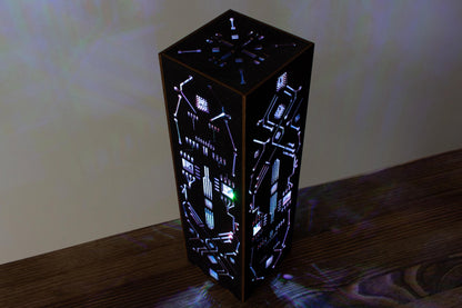 Symmetric Cyber Lamp — Personalised Light