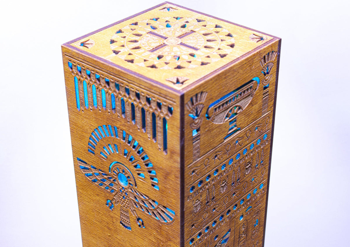 Book of the Dead Lamp — Ancient Egypt Light