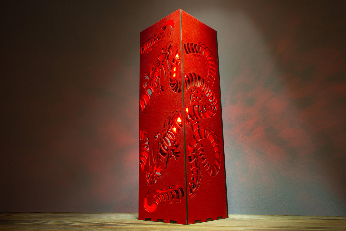 Ouroboros Lamp — Dragon Snake Night Light