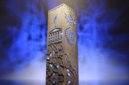 Greek Mythology Lamp | Mount Olympus | RGB Light Color Changing | Gaming Decor Halloween Lamp