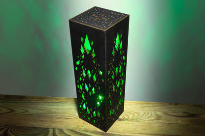 Ice Crystal Lamp — Cyberpunk RGB Desk Light