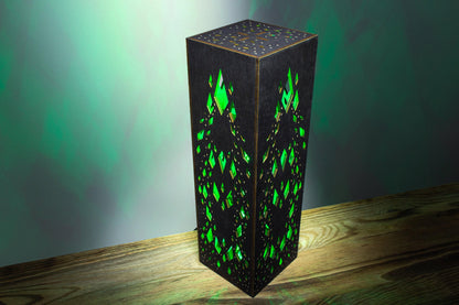 Ice Crystal Lamp — Cyberpunk RGB Desk Light