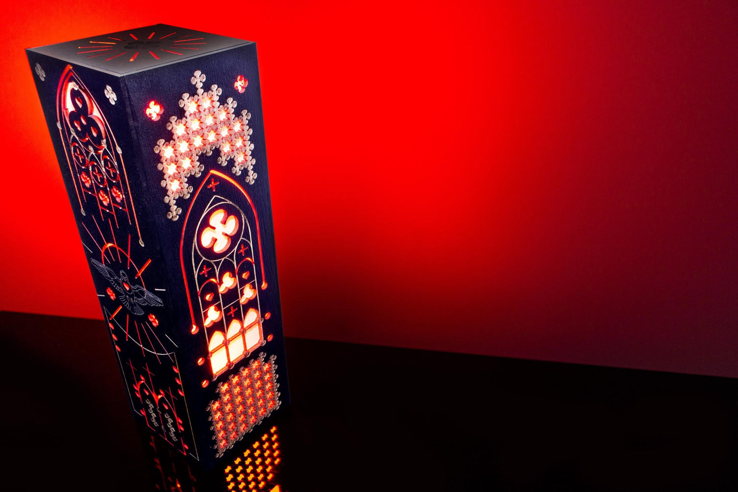 Gothic Night Light — Medieval Desk Lamp