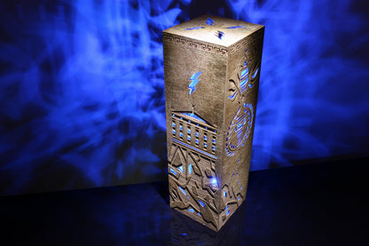 Greek Mythology Lamp | Mount Olympus | RGB Light Color Changing | Gaming Decor Halloween Lamp