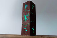 Yggdrasil Tree Lamp — Norse Shadow Night Light