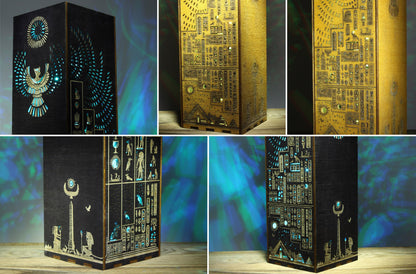 Egyptian Deities Lamp — Ancient Egypt Lantern