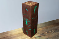Yggdrasil Tree Lamp — Norse Shadow Night Light