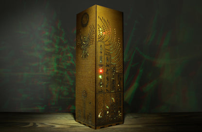 Egyptian Deities Lamp — Ancient Egypt Lantern