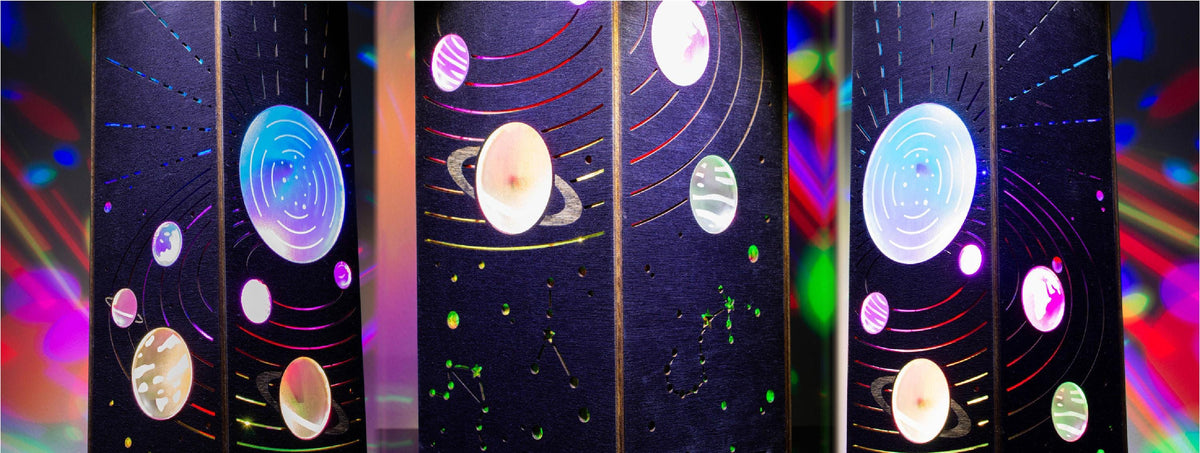 Solar System Lamp — Planetary Night Light