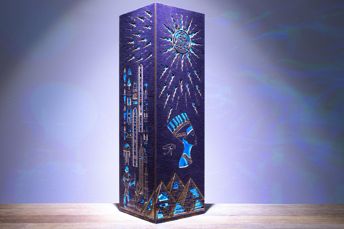 Nefertiti Lamp — Egyptian LED Lightbox