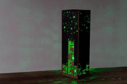 Neon Night City Lamp — Cyberpunk Desk Light