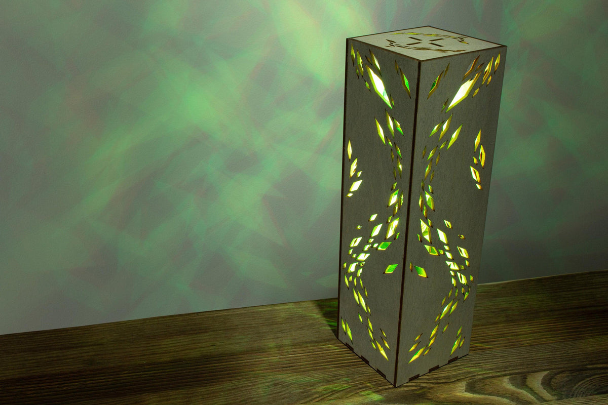 Rhombus Lattice Lamp — RGB Desk Light