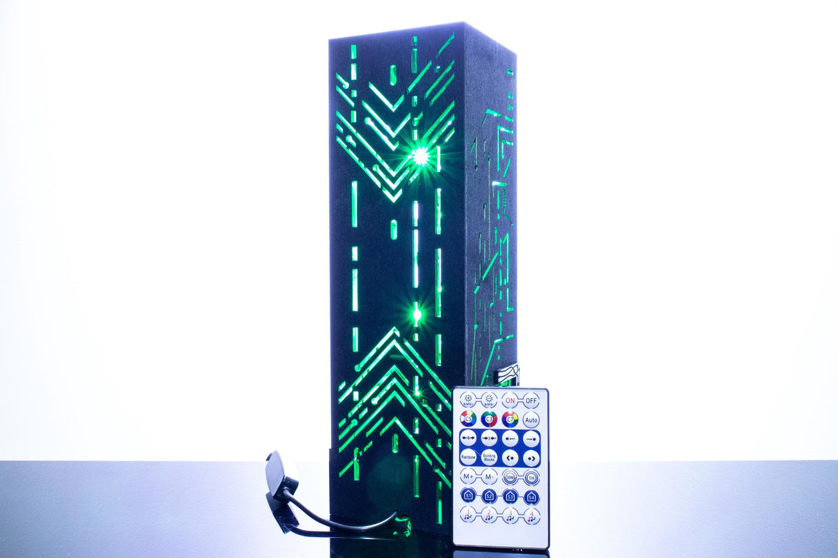 Cyber Style Lamp — Personalised Coder Gift