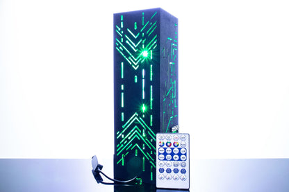 Cyber Style Lamp — Personalised Coder Gift