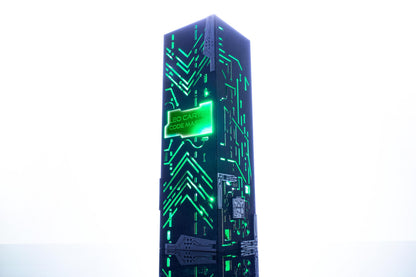 Cyber Style Lamp — Personalised Coder Gift