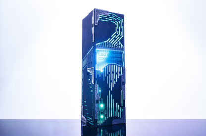 Circuit Board Lamp – Cyberpunk Style Night Light, Coder Tech Desk Gift