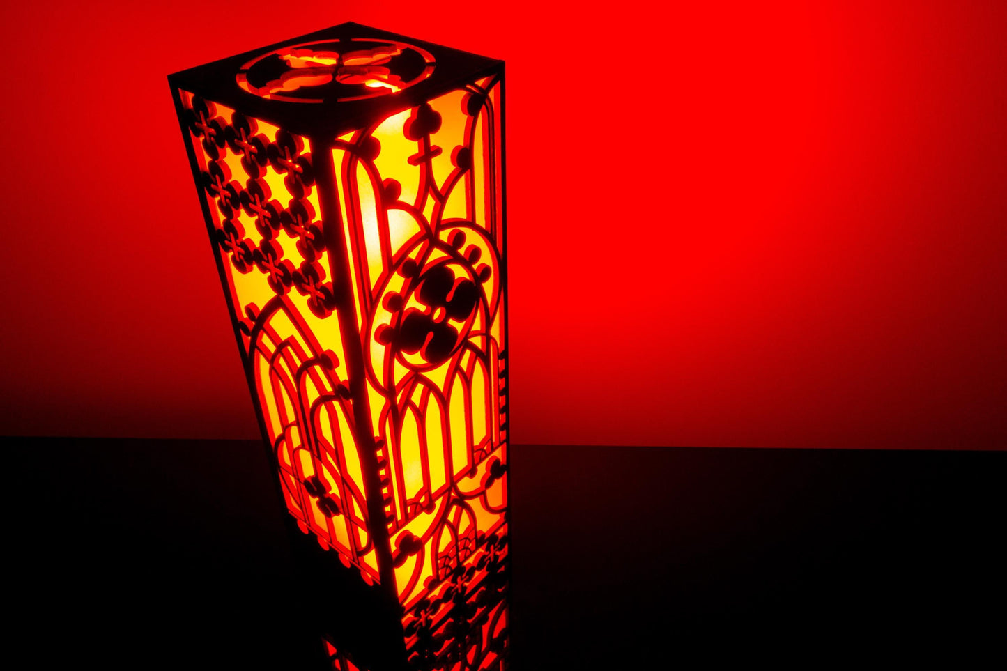 Gothic Lamp — Vampire & Witch Decor Light