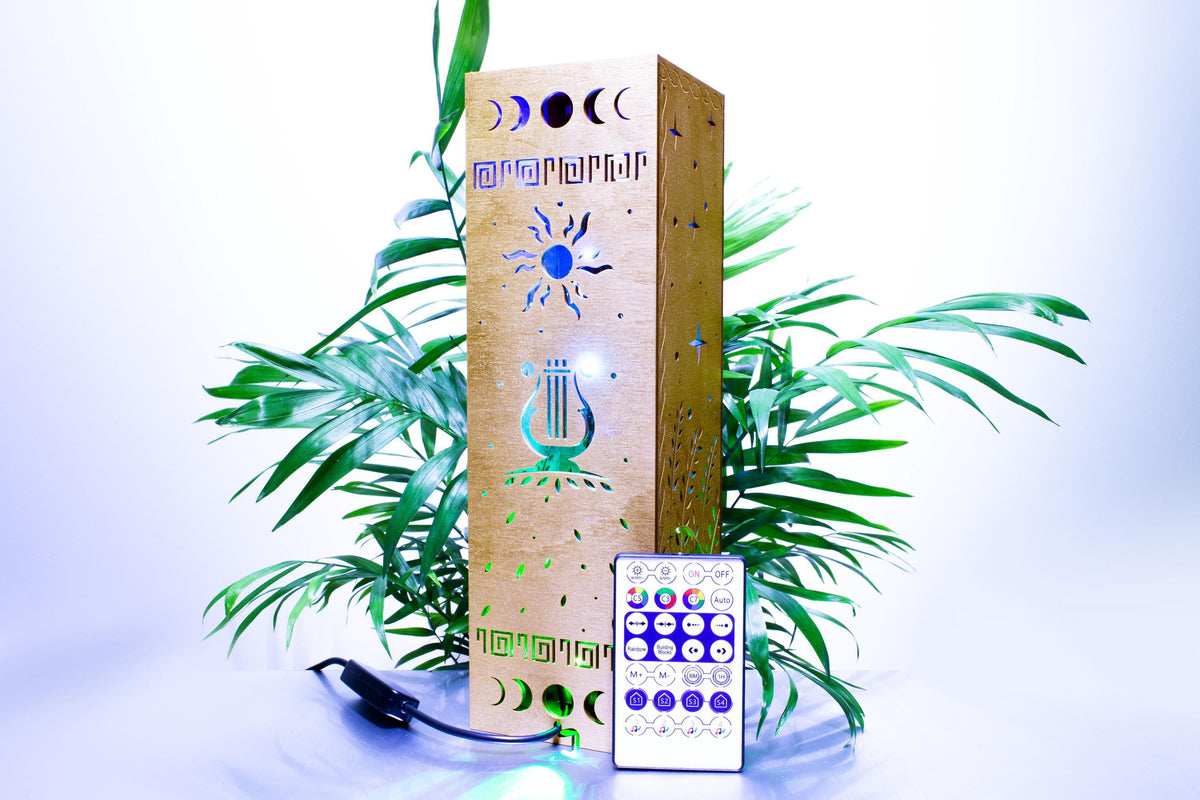 Orpheus & Eurydice Lamp — Greek Myth Light