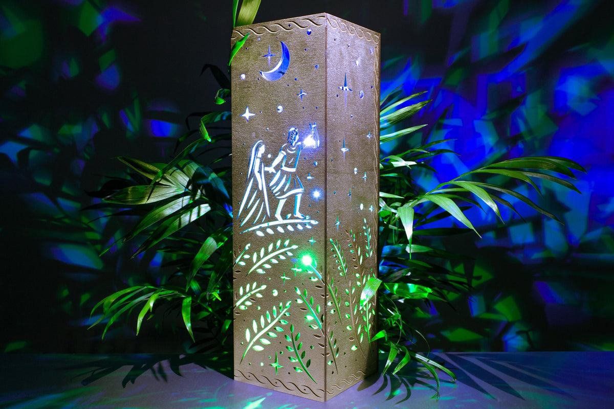 Orpheus & Eurydice Lamp — Greek Myth Light