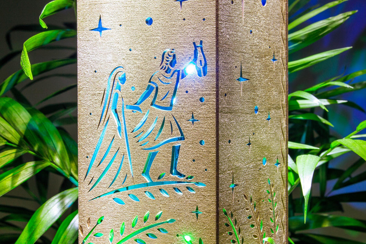 Orpheus & Eurydice Lamp — Greek Myth Light