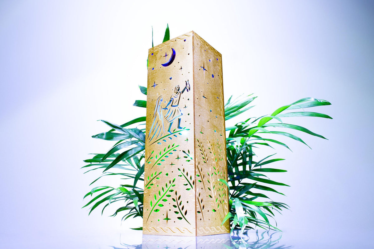 Orpheus & Eurydice Lamp — Greek Myth Light