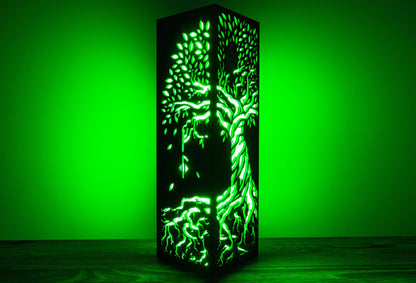Tree of Life Lamp | Celtic Norse Mythology Night Light