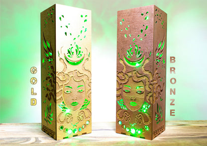 Medusa Lamp — Greek Mythology Night Light