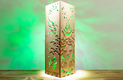 Medusa Lamp — Greek Mythology Night Light