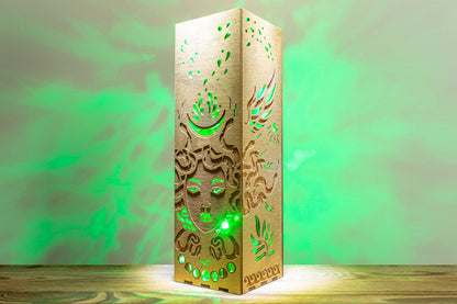 Medusa Lamp — Greek Mythology Night Light